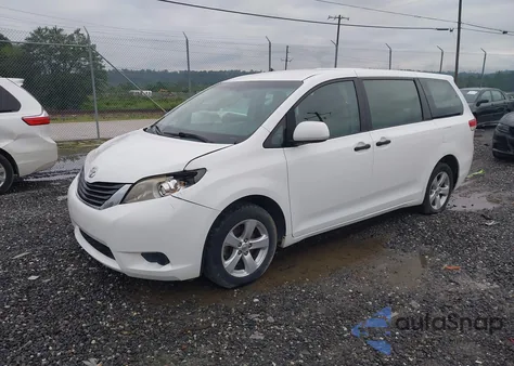 2014 Toyota Sienna from USA, damaged, VIN 5TDZK3DC1ES450560